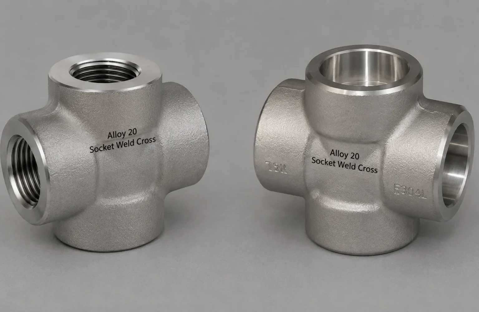 Alloy 20 Socket Weld Cross