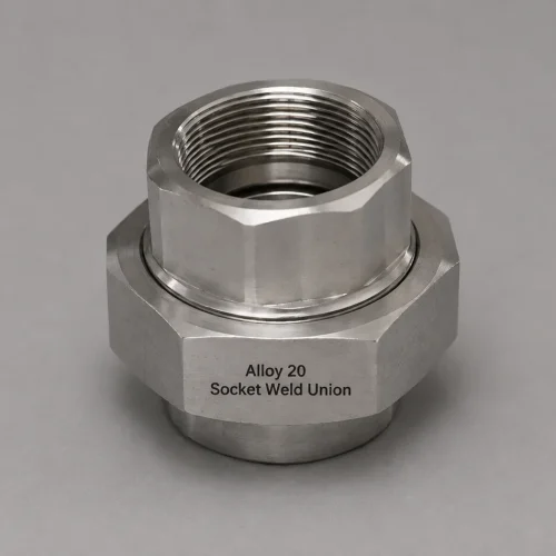 Alloy 20 Socket Weld Union
