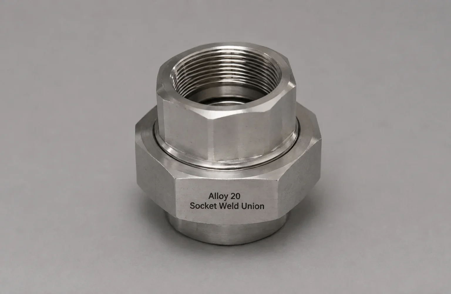 Alloy 20 Socket Weld Union
