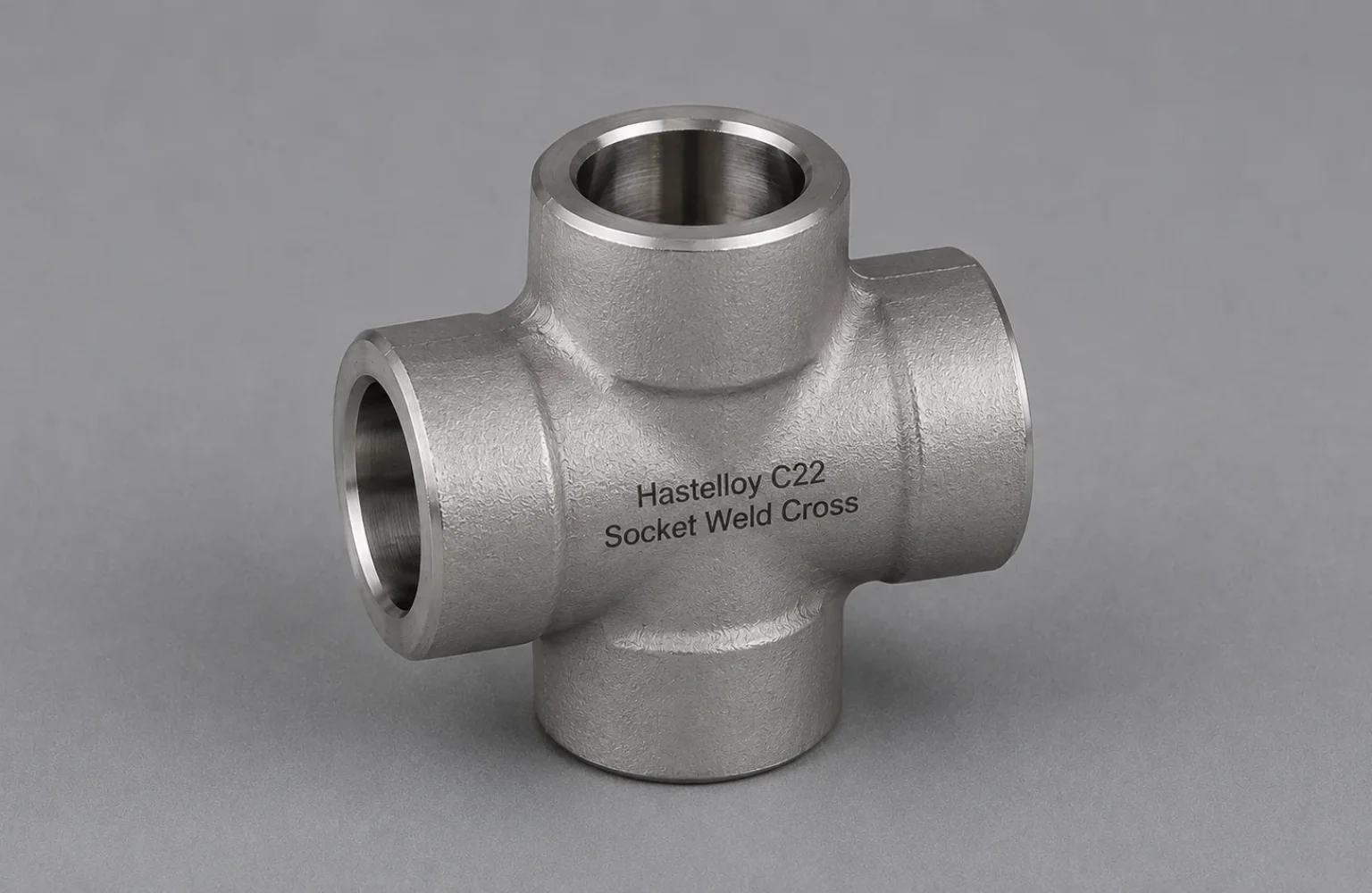 Hastelloy C22 Socket Weld Cross