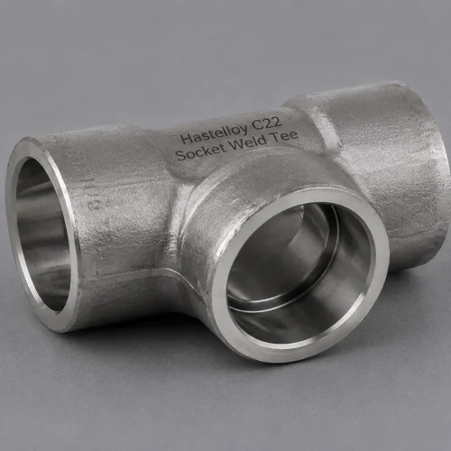 Hastelloy C22 Socket Weld Tee