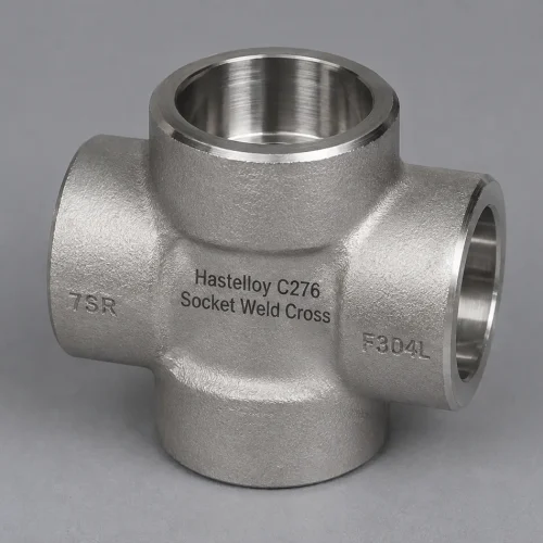 Hastelloy C276 Socket Weld Cross