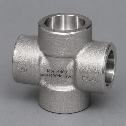 Monel 400 Socket Weld Cross