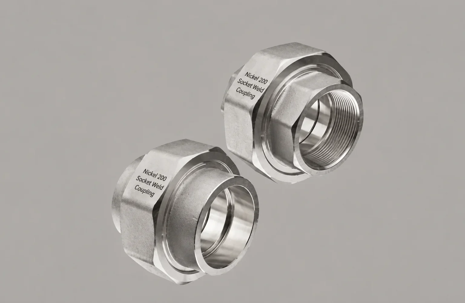Nickel 200 Socket Weld Coupling