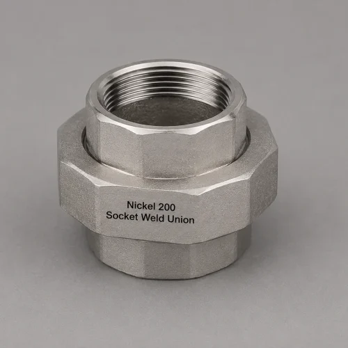 Nickel 200 Socket Weld Union